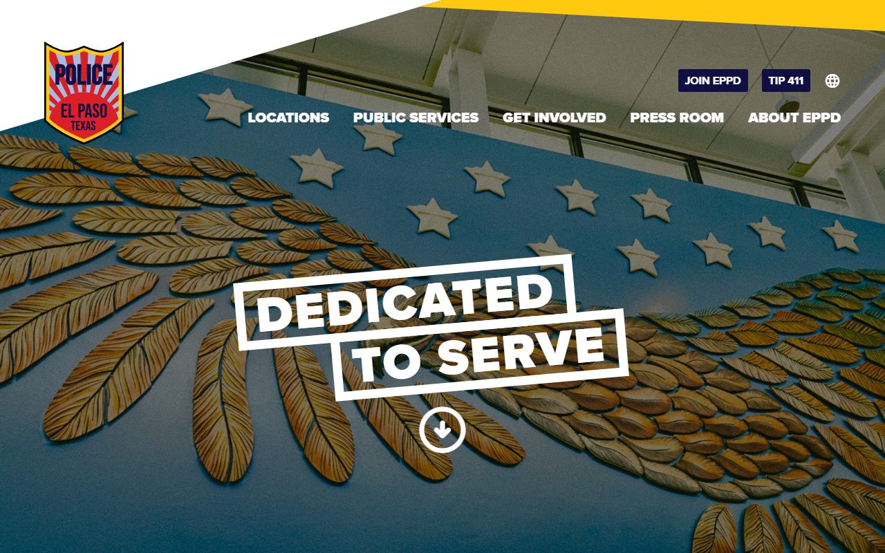 El Paso Police Department Jail Roster