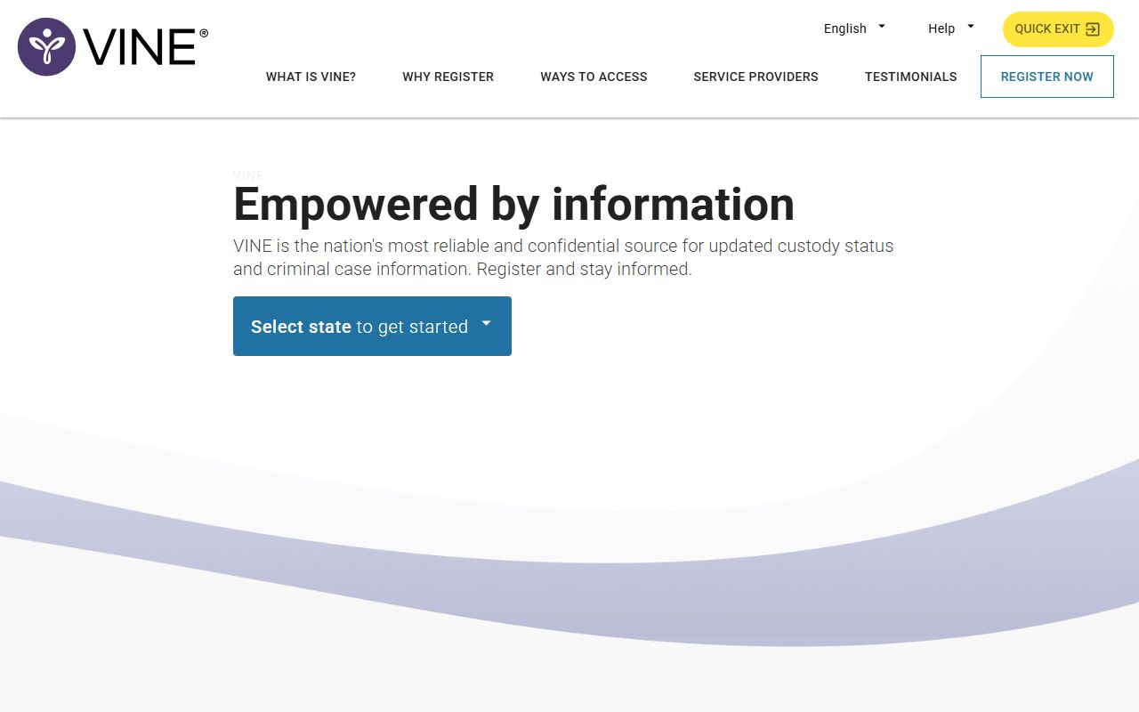 Midland jail roster VINE victim notification system