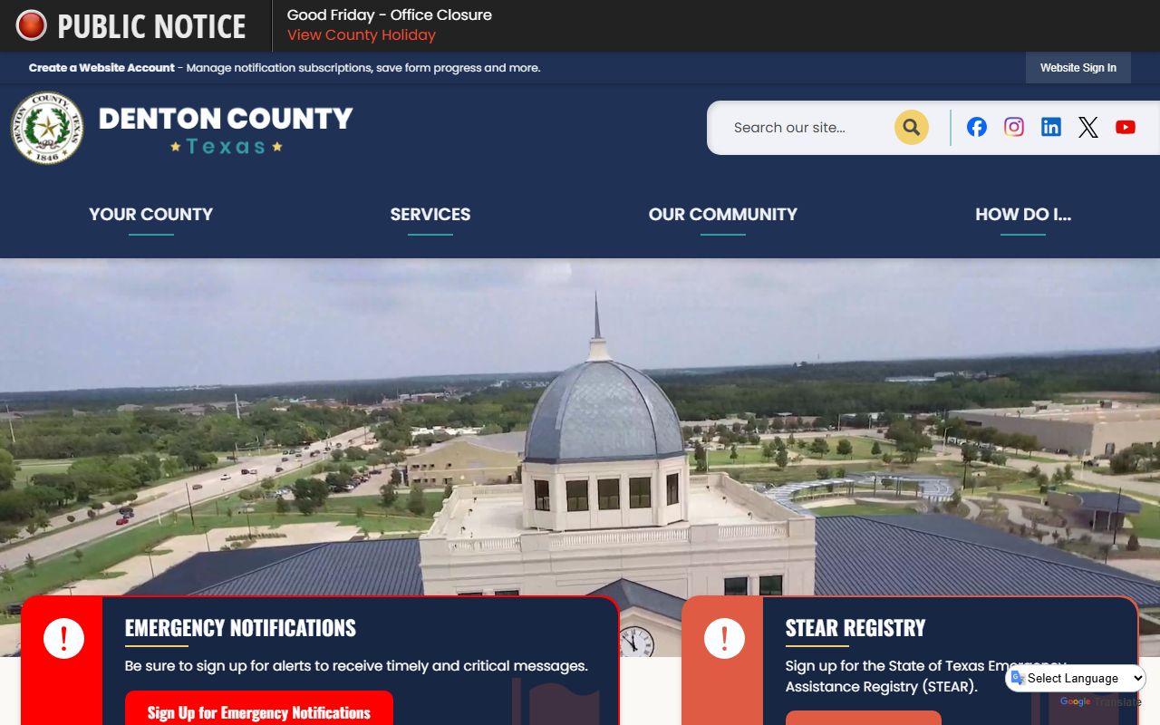 Denton County Jail Roster County Website