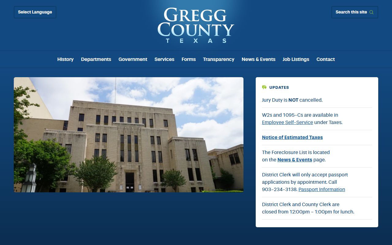 Gregg County Jail Roster Sheriff Office